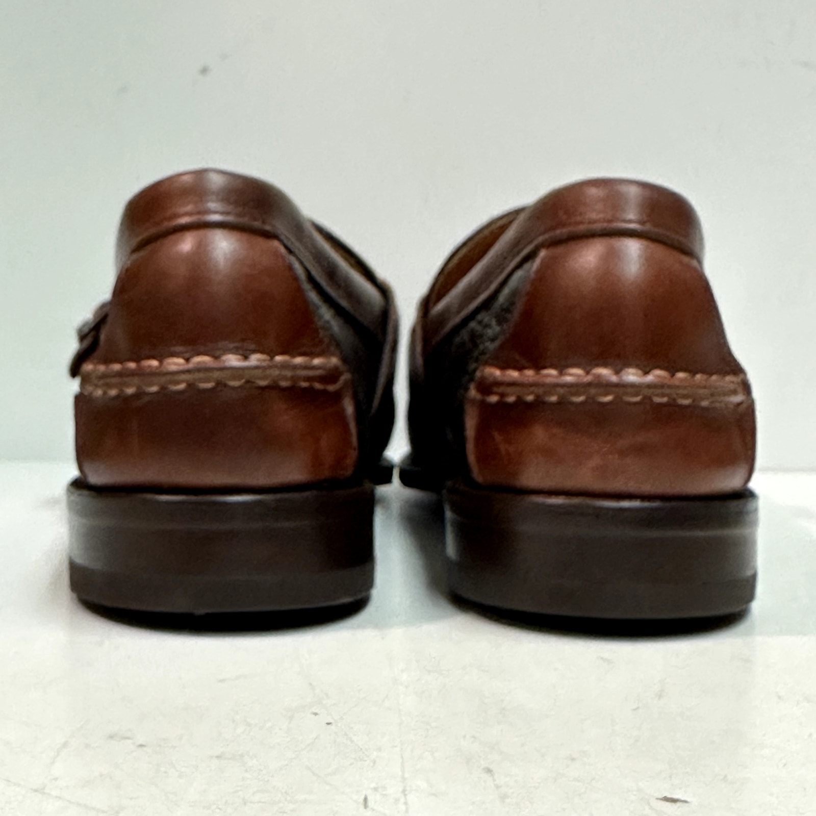 New Heels Rancourt & Co X Hs Trask Handsewn Buckle Kiltie Loafer Moc Usa 11.5 D — image 7 of 8